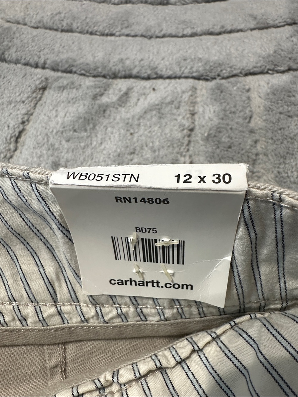 Carhartt Women’s Light Tan Cargo Pants - Picture 3 of 7